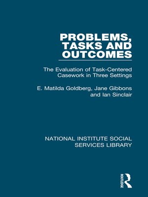 cover image of Problems, Tasks and Outcomes